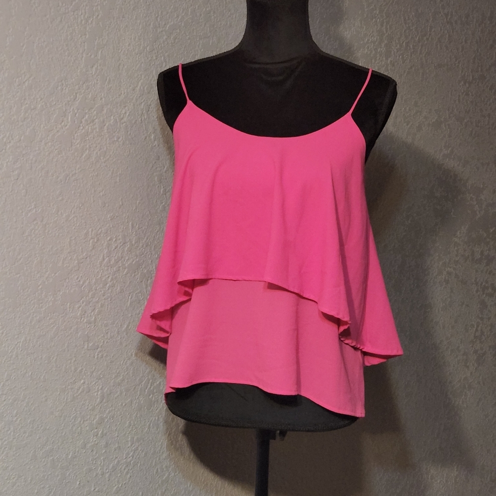 Asymmetrical  Hem Cami Top.
